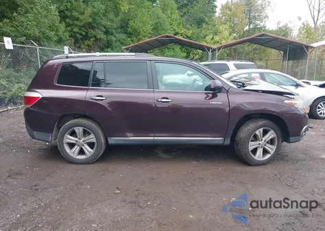 2013 Toyota Highlander Limited V6 z USA, uszkodzony, nr VIN 5TDDK3EH8DS254571